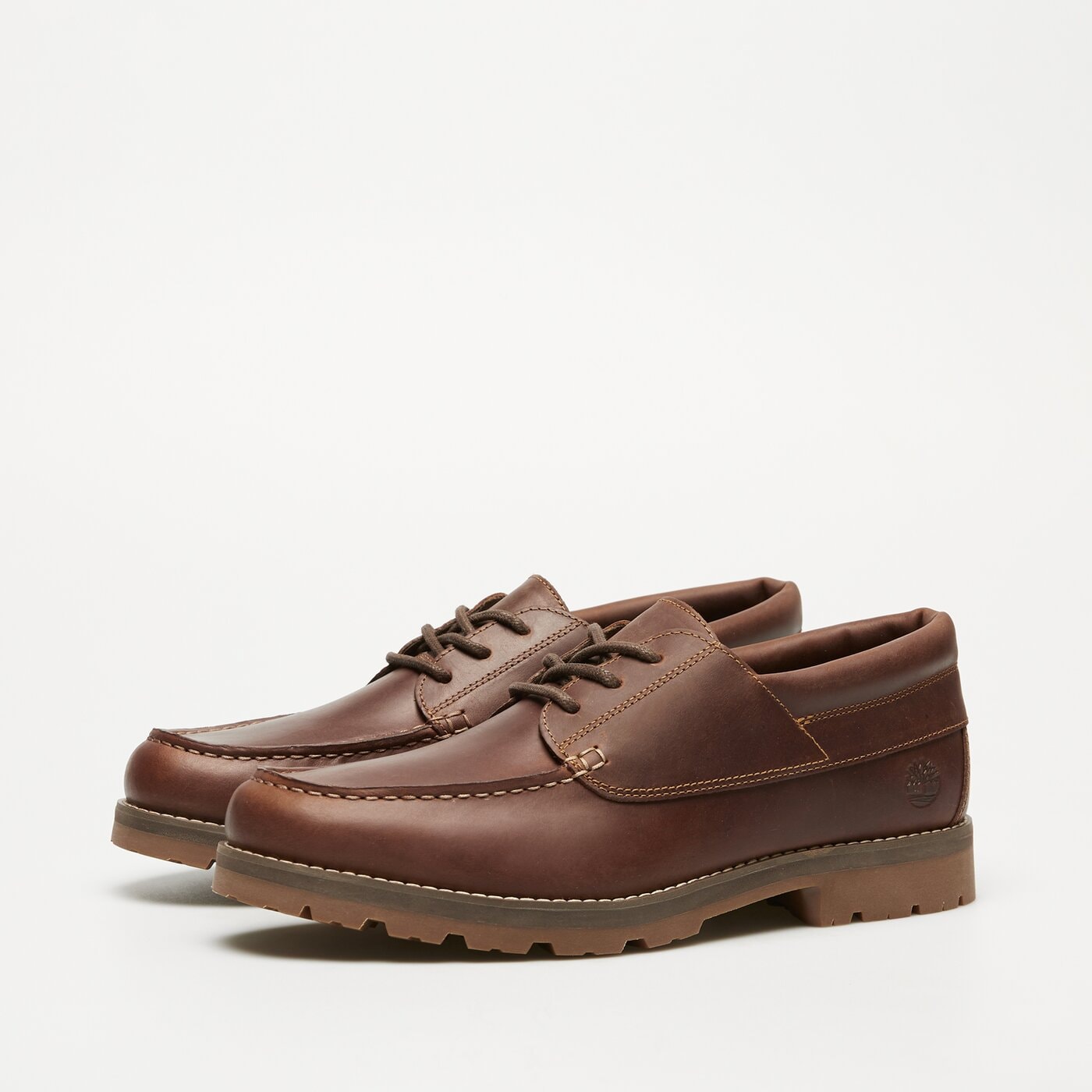 Męskie półbuty TIMBERLAND BRITTON SQUARE LACE UP SHOE tb0a6cbjem41 kolor brązowy
