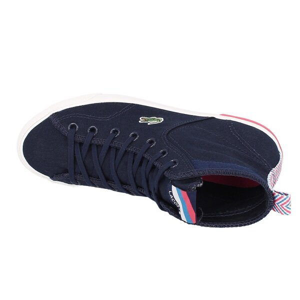 Damskie trampki LACOSTE RAMER HI JAW 725spw111512p kolor granatowy