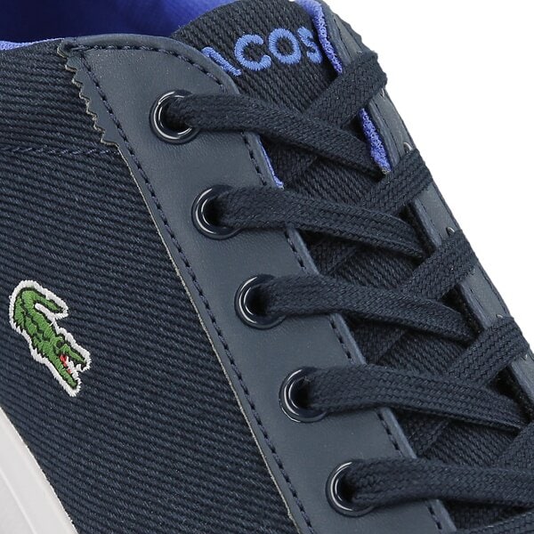 Dziecięce sneakersy (buty) LACOSTE LEROND 117 1 733caj1016nv1 kolor granatowy