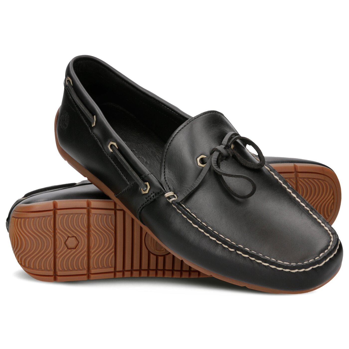 Męskie mokasyny TIMBERLAND LEMANS GENT DRIVR MOC BOAT tb0a224e0011 kolor czarny