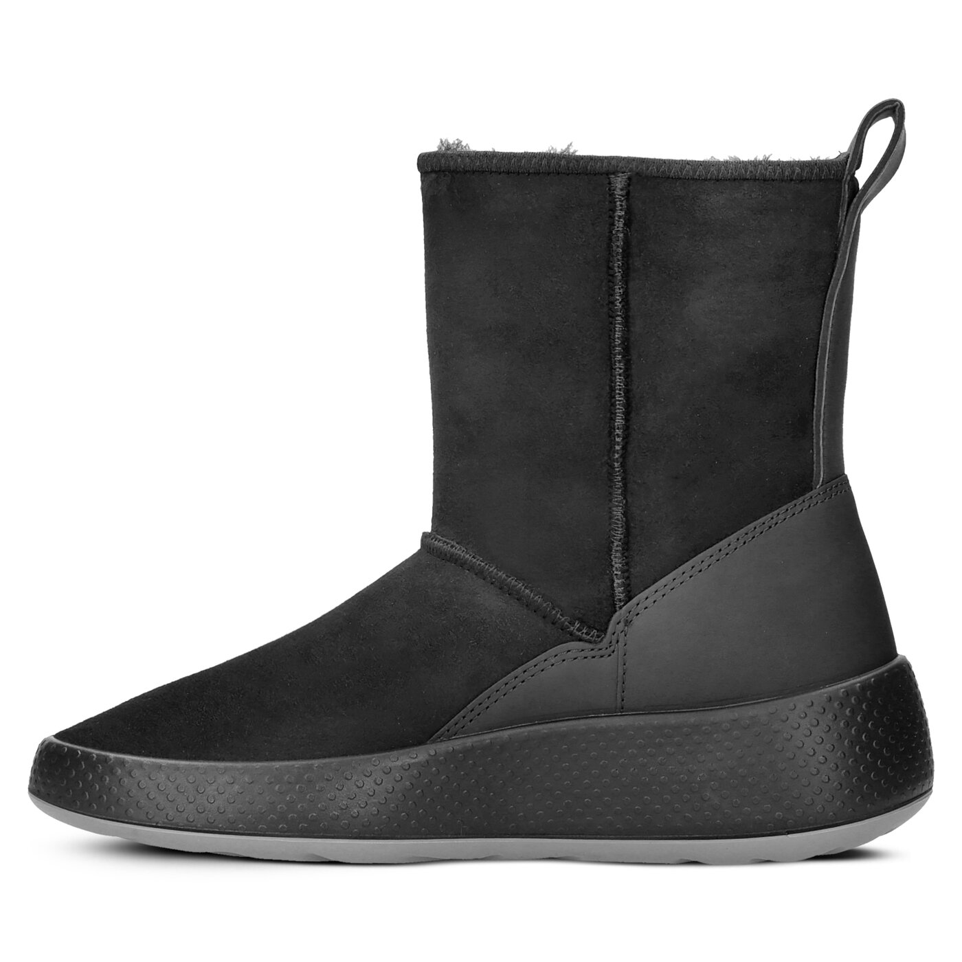 Damskie botki / sztyblety ECCO UKIUK 22100351052 kolor czarny