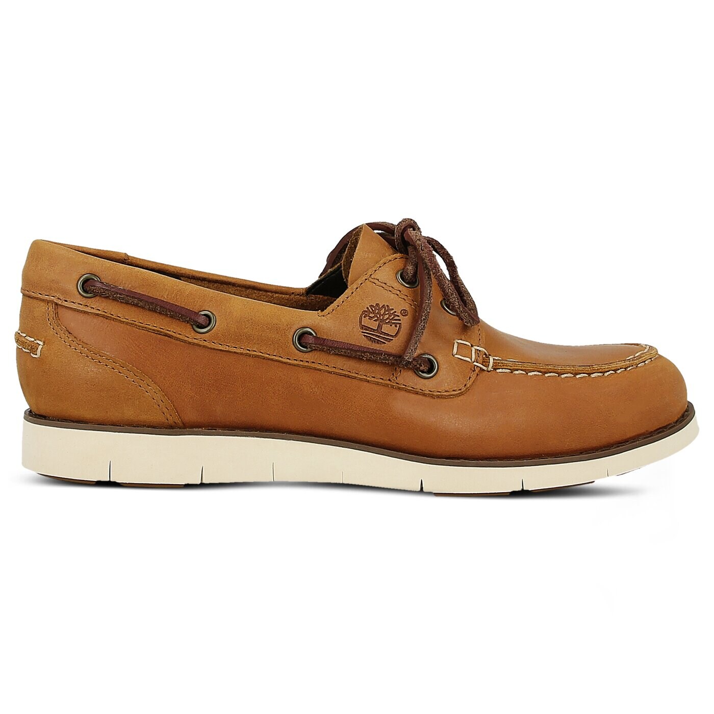 Damskie mokasyny i półbuty TIMBERLAND LAKEVILLE 2-EYE BOA T SHOE a1gch kolor brązowy