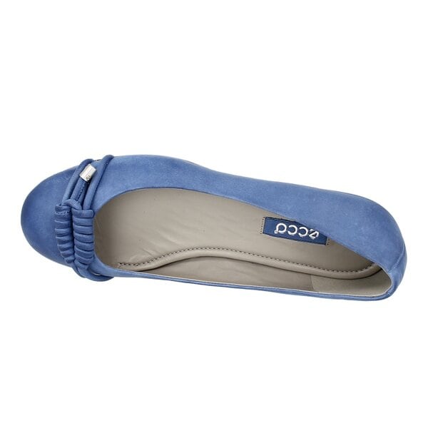 Damskie baleriny (buty) ECCO OWANDO 35605302131 kolor niebieski