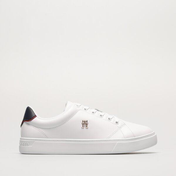 Damskie sneakersy (buty) TOMMY HILFIGER ELEVATED ESSENTIAL COURT SNEAKER fw0fw069650k9 kolor biały