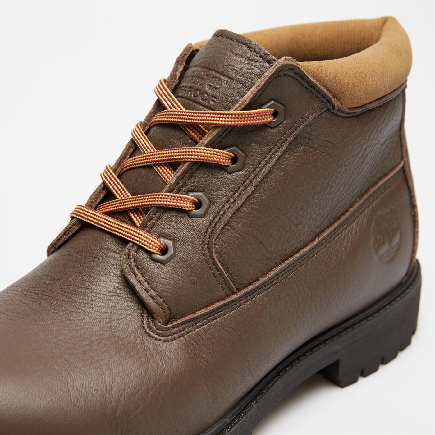 Męskie buty za kostkę TIMBERLAND PREMIUM MID LC WP CHUKKA tb0a6dvda6i1 kolor brązowy