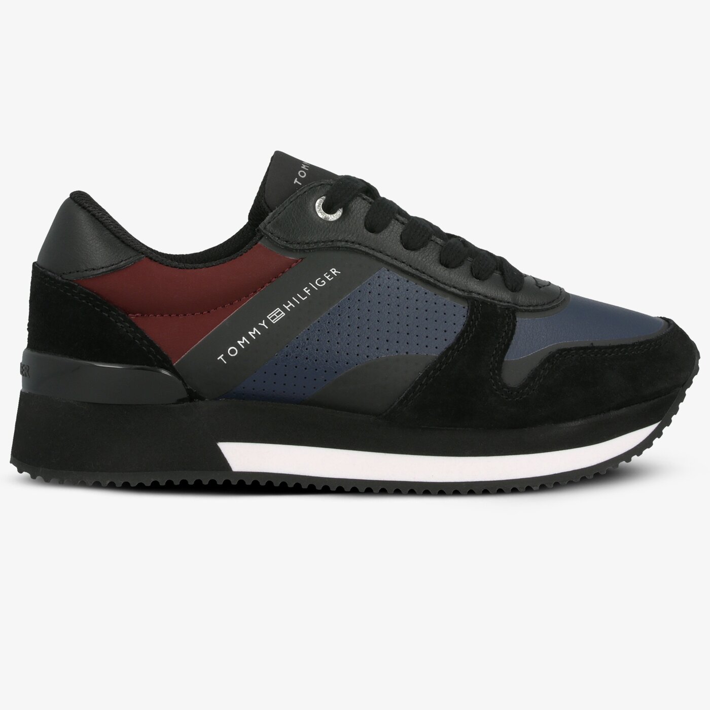 Damskie sneakersy (buty) TOMMY HILFIGER ACTIVE CITY SNEAKER fw0fw04304990 kolor czarny