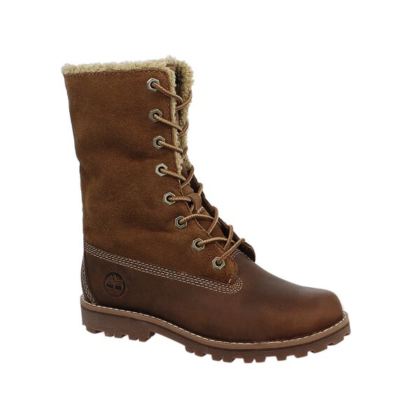 TIMBERLAND 6IN SHEARLING BOOT 50719 kolor brązowy