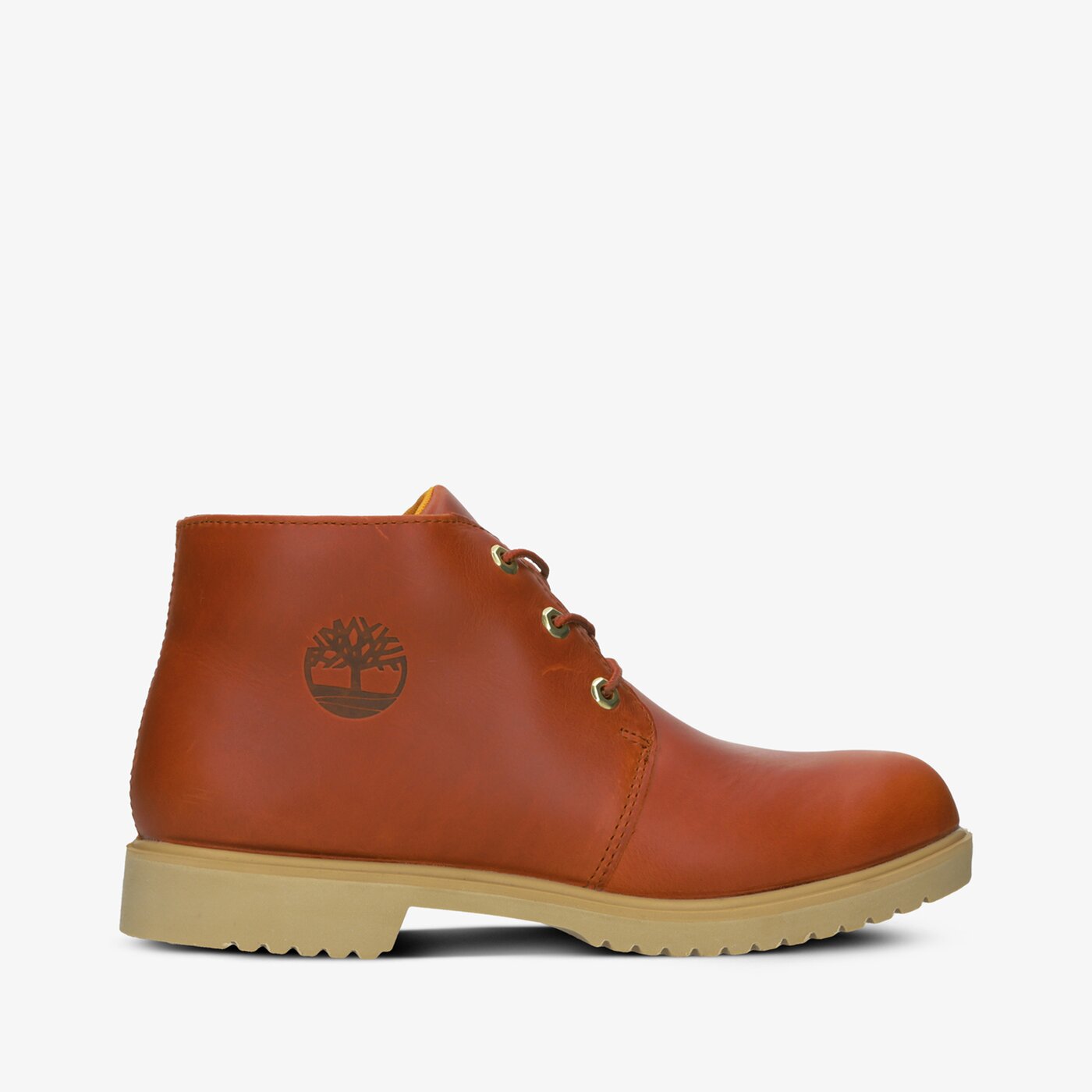 Męskie trapery TIMBERLAND TBL 1973 NEWMAN CHUKKA WP tb0a24xm8141 kolor brązowy