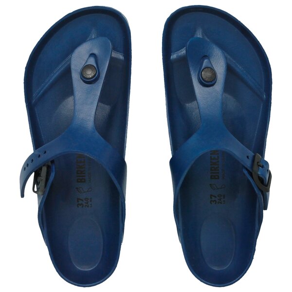 Damskie klapki BIRKENSTOCK GIZEH EVA 128211 kolor granatowy