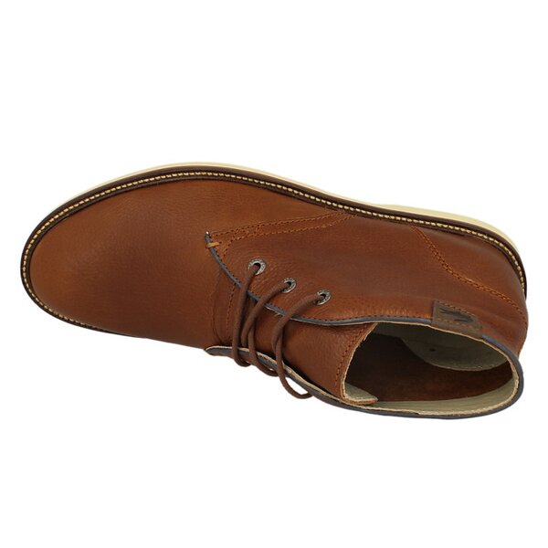 Męskie buty za kostkę LACOSTE SHERBROOKE HI 8  726srm3064013 kolor brązowy