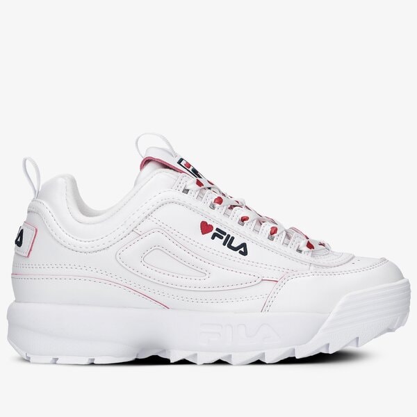 Damskie sneakersy (buty) FILA DISRUPTOR V-DAY WMN 101124192k kolor biały