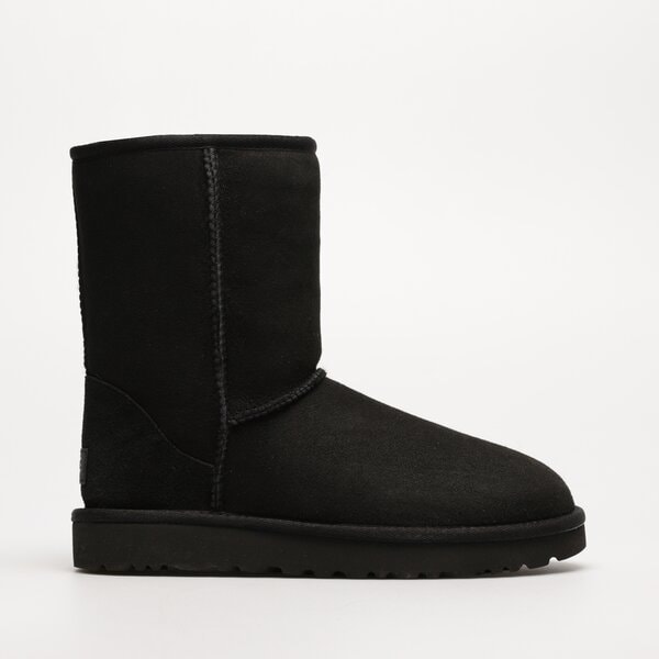 Damskie botki / sztyblety UGG CLASSIC SHORT II 1016223-blk kolor czarny
