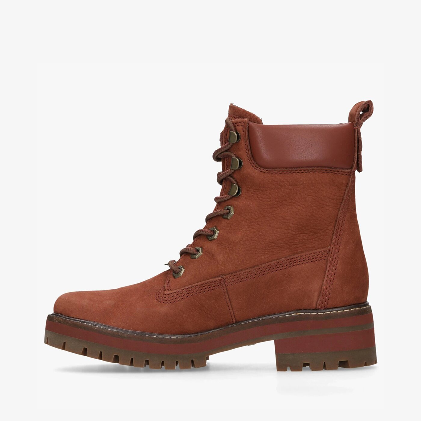 Damskie trapery TIMBERLAND COURMAYEUR VALLEY YBOOT tb0a2hnkch71 kolor brązowy