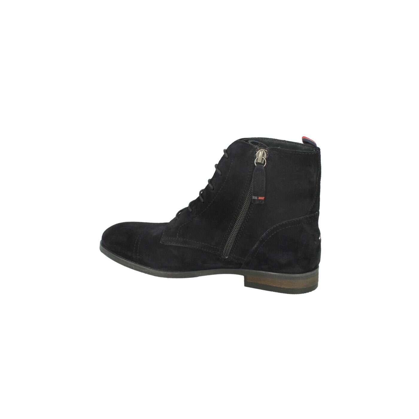 Damskie botki / sztyblety TOMMY HILFIGER BILLIE 5 B  fw56816295403 kolor granatowy