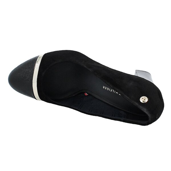 Damskie szpilki / czółenka TOMMY HILFIGER AVERY 8C  fw56817747990 kolor czarny
