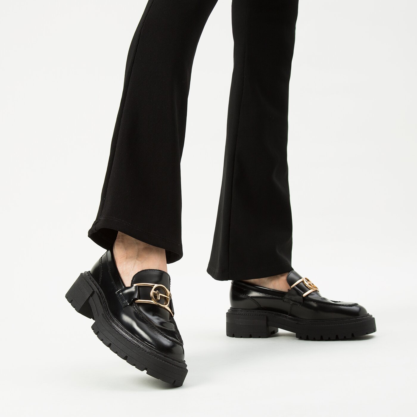 Damskie mokasyny i półbuty TAMARIS LOAFERS 50 BLK 1-1-24709-29-026 kolor czarny