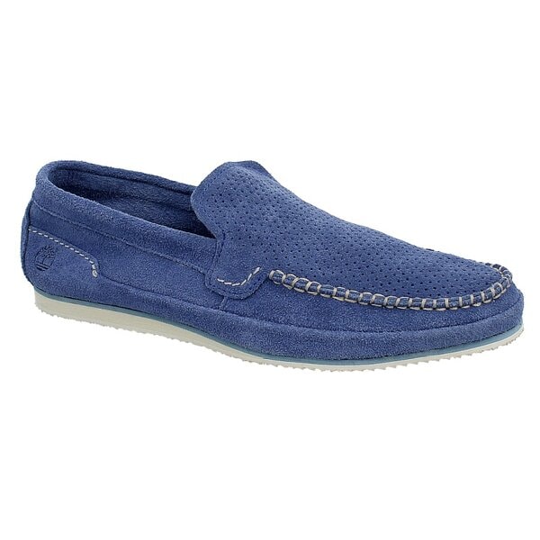 Męskie mokasyny TIMBERLAND HAYES VALLEY LOAFER 6956a kolor niebieski