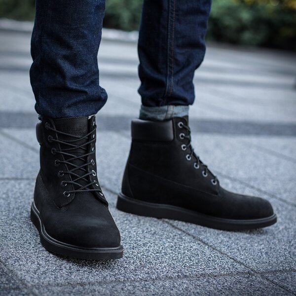 Męskie buty za kostkę TIMBERLAND NEWMARKET 6 IN WEDGE 44528 kolor czarny
