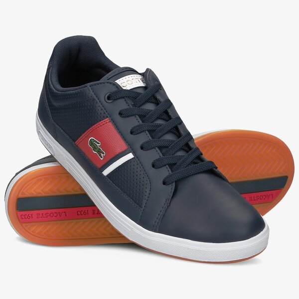 Męskie sneakersy (buty) LACOSTE EUROPA 120 1 739sma0006144 kolor granatowy
