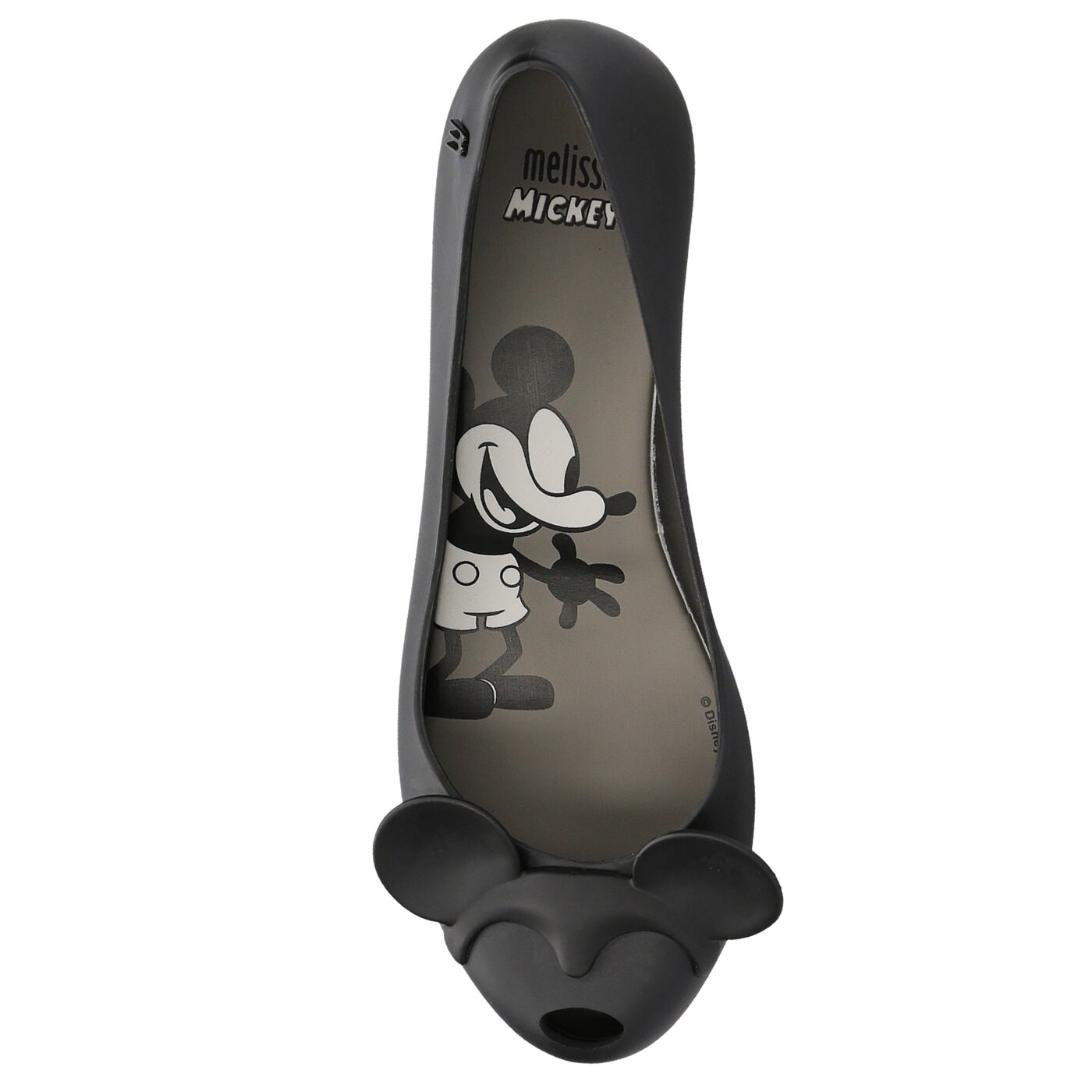 Damskie baleriny (buty) MELISSA ULTRAGIRL + MINNIE III AD 3192801003 kolor czarny