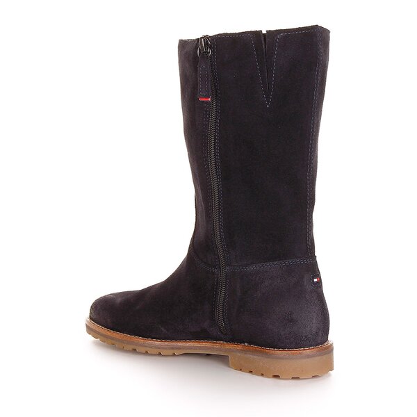 Damskie kozaki TOMMY HILFIGER WERA 8 fw56814822403 kolor szary