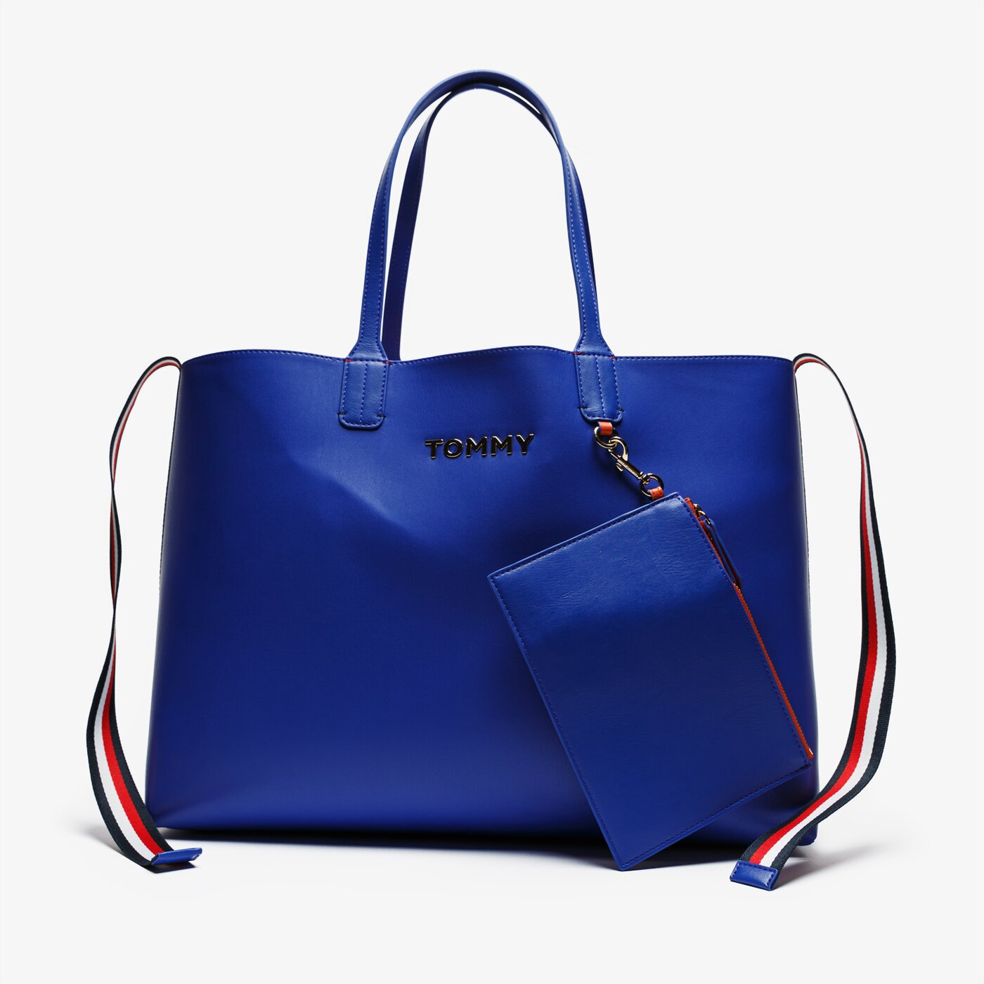 Damska torebka TOMMY HILFIGER TOREBKA ICONIC TOMMY TOTE aw0aw06833902 kolor multicolor