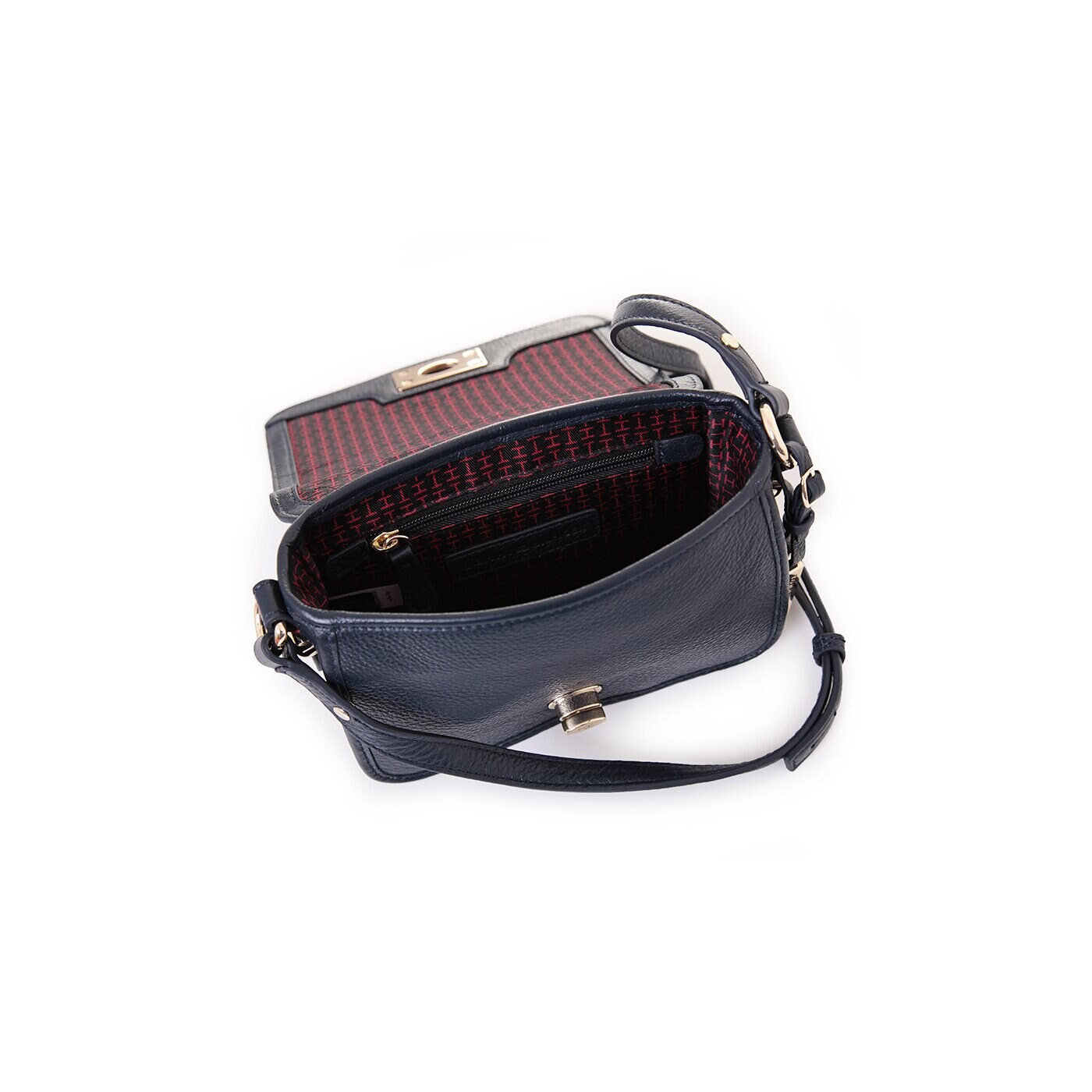 TOMMY HILFIGER TORBA FLORENCE FLAP CROSSOVER bw56924781403 kolor granatowy