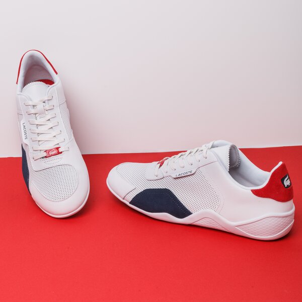 Męskie sneakersy (buty) LACOSTE HAPONA 120 3 CMA 739cma0066407 kolor biały