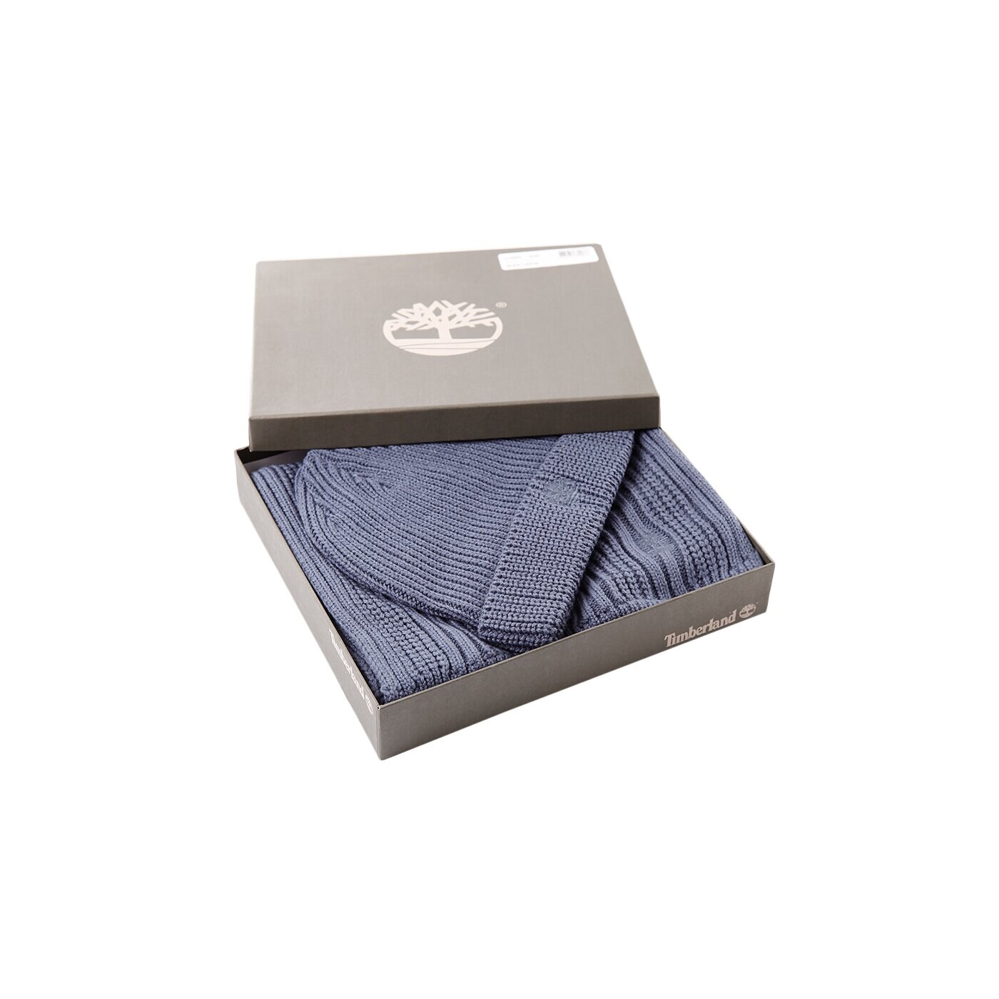 Damska czapka zimowa TIMBERLAND CZAPKA Z MN ACRYLIC GIFT BOX j1690432 kolor niebieski