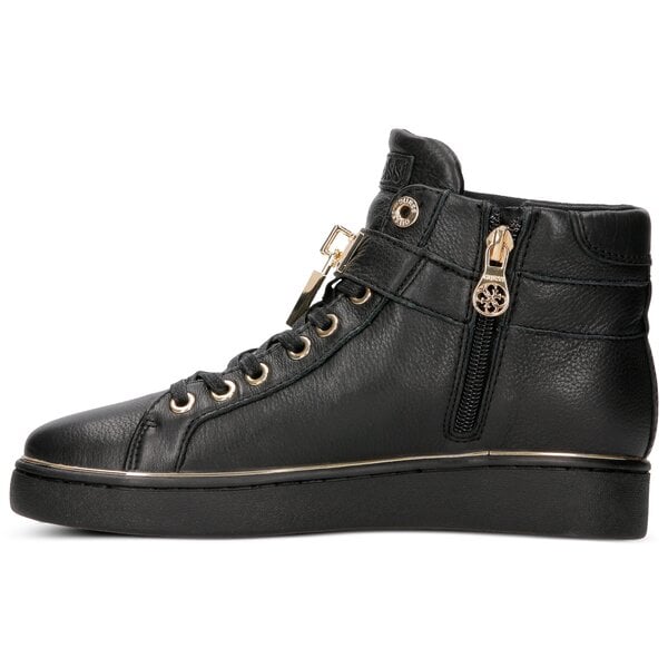 Damskie sneakersy (buty) GUESS BOXING flbog4lea12black kolor czarny