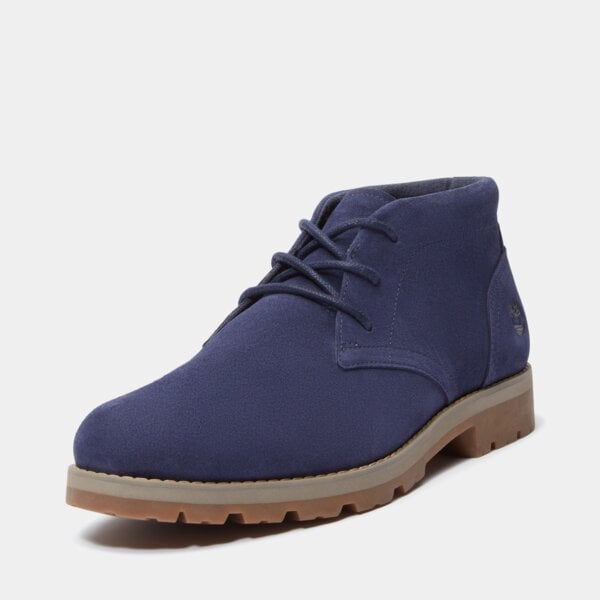 Męskie buty za kostkę TIMBERLAND BRITTON SQUARE MID LACE tb0a6caaew91 kolor niebieski