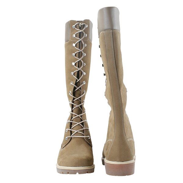Damskie trapery TIMBERLAND PREMIUM 14 INCH WP WOMEN'S BOOT  26624 kolor beżowy