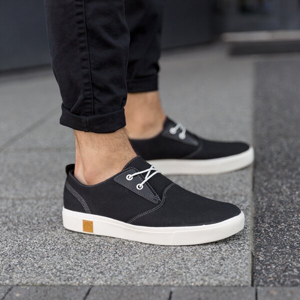 Męskie sneakersy (buty) TIMBERLAND AMHERST CANVAS OXFORD  a1g74 kolor czarny