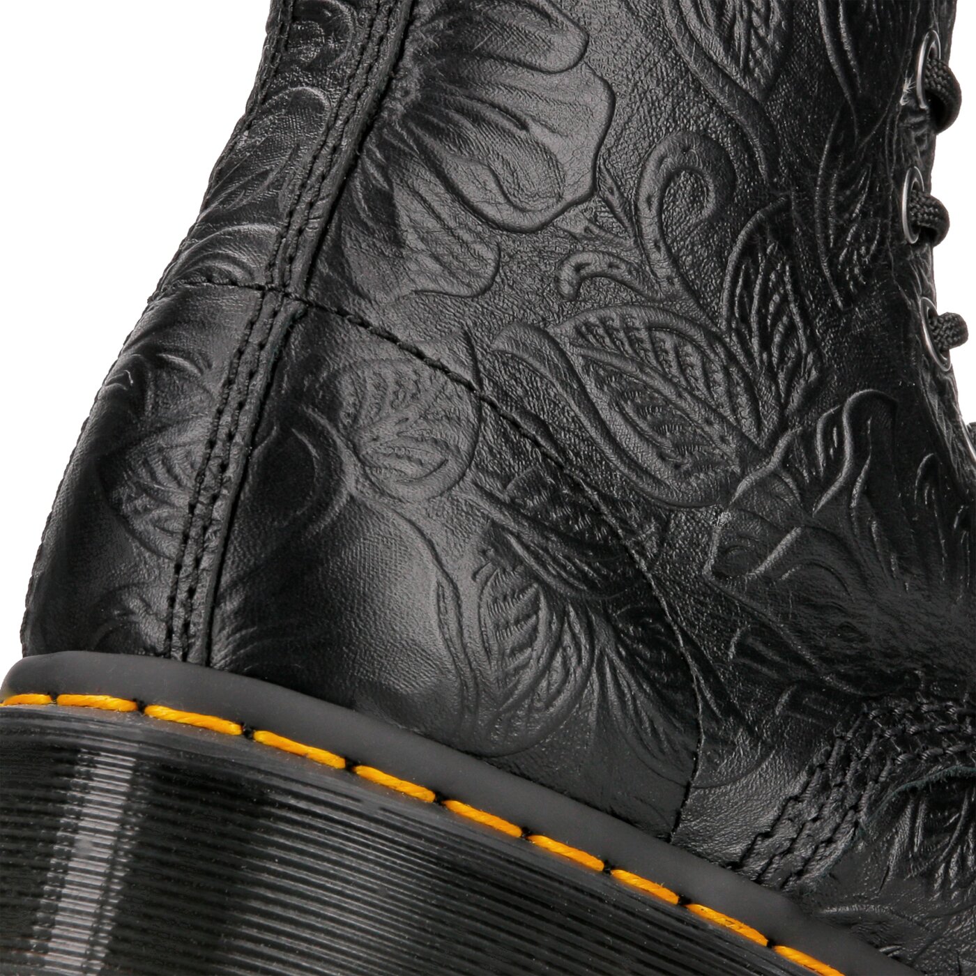 Damskie botki / sztyblety DR MARTENS 8 EYE BOOT 24002001 kolor czarny