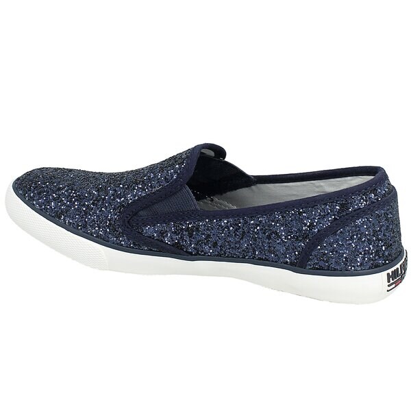 Damskie trampki TOMMY HILFIGER H1385ILTON 4G en56820988403 kolor granatowy