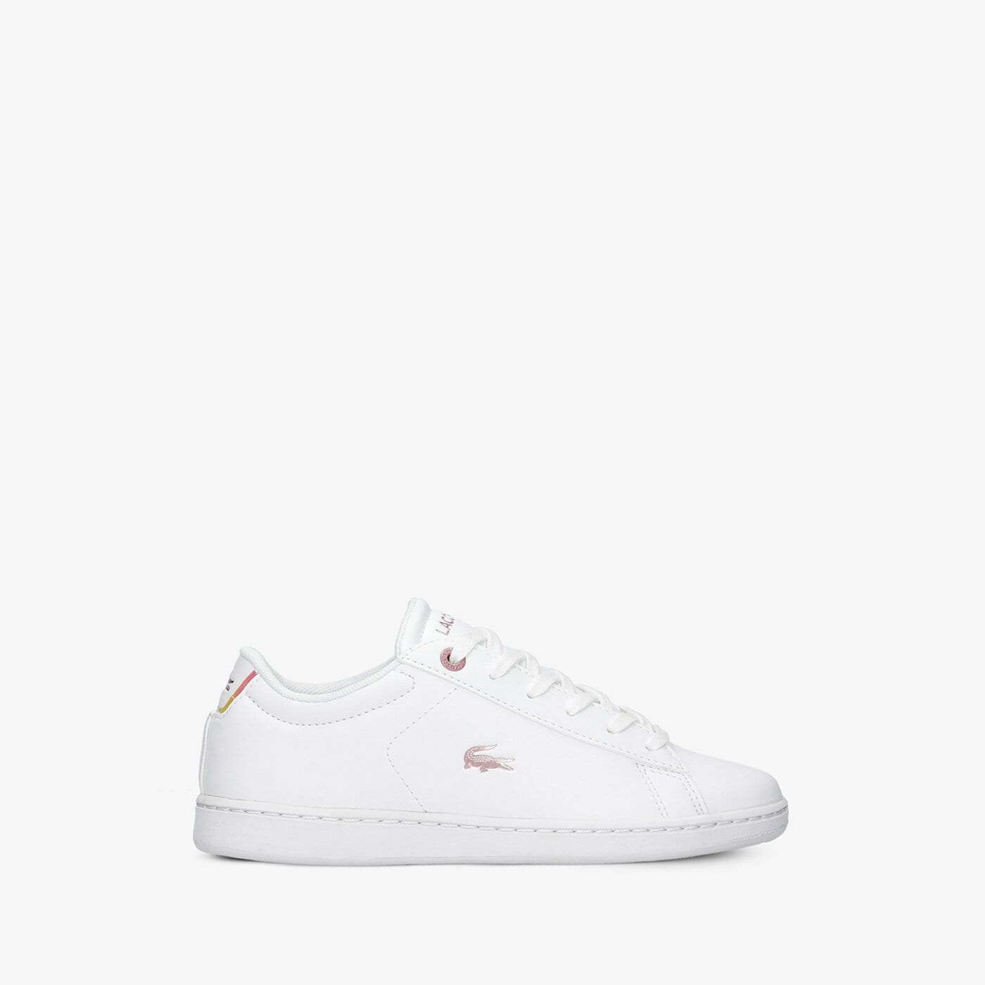 Dziecięce sneakersy (buty) LACOSTE CARNABY EVO 0921 1 SUC 741suc00021y9 kolor biały