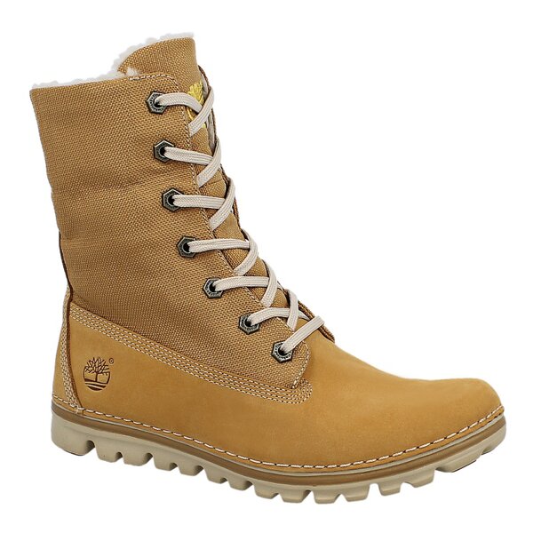 Damskie botki / sztyblety TIMBERLAND BROOKTON FTW  8357r kolor żółty