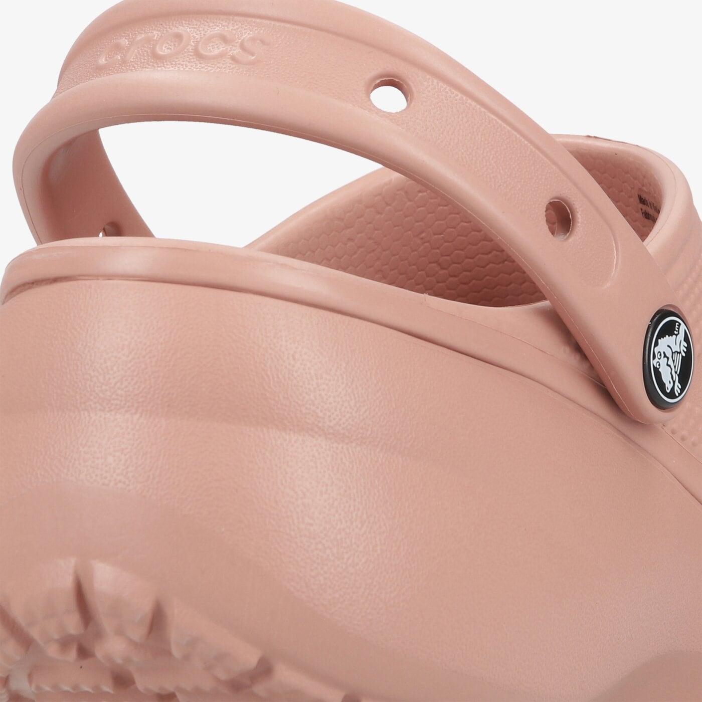 Damskie klapki CROCS CLASSIC PLATFORM CLOG W 206750-6rl kolor brązowy