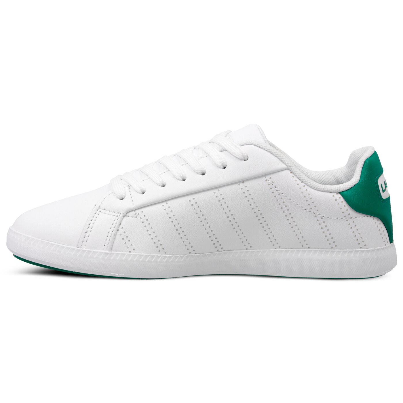 Damskie sneakersy (buty) LACOSTE GRADUATE 318 1 736spw0028082 kolor biały