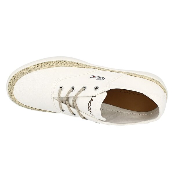 Damskie trampki LACOSTE GLENDOM ESPA W 725srw0011098 kolor biały