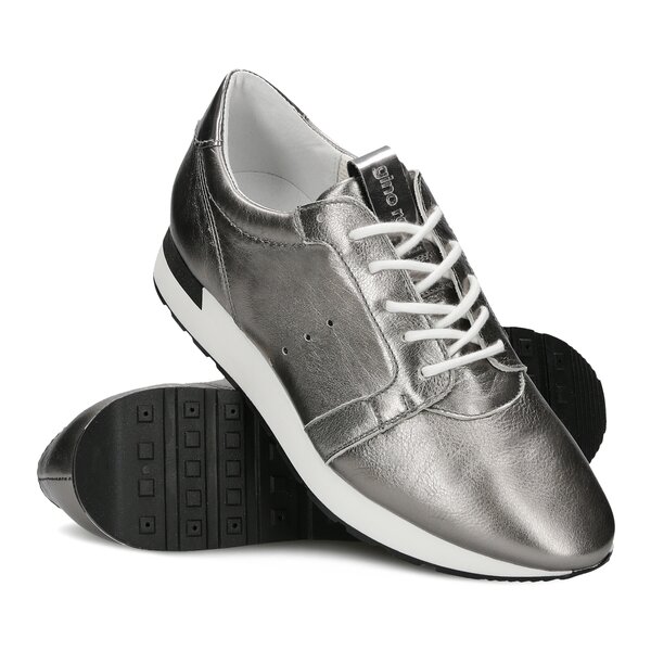 Damskie sneakersy (buty) GINO ROSSI SEIKO dph298v3300280400t kolor srebrny