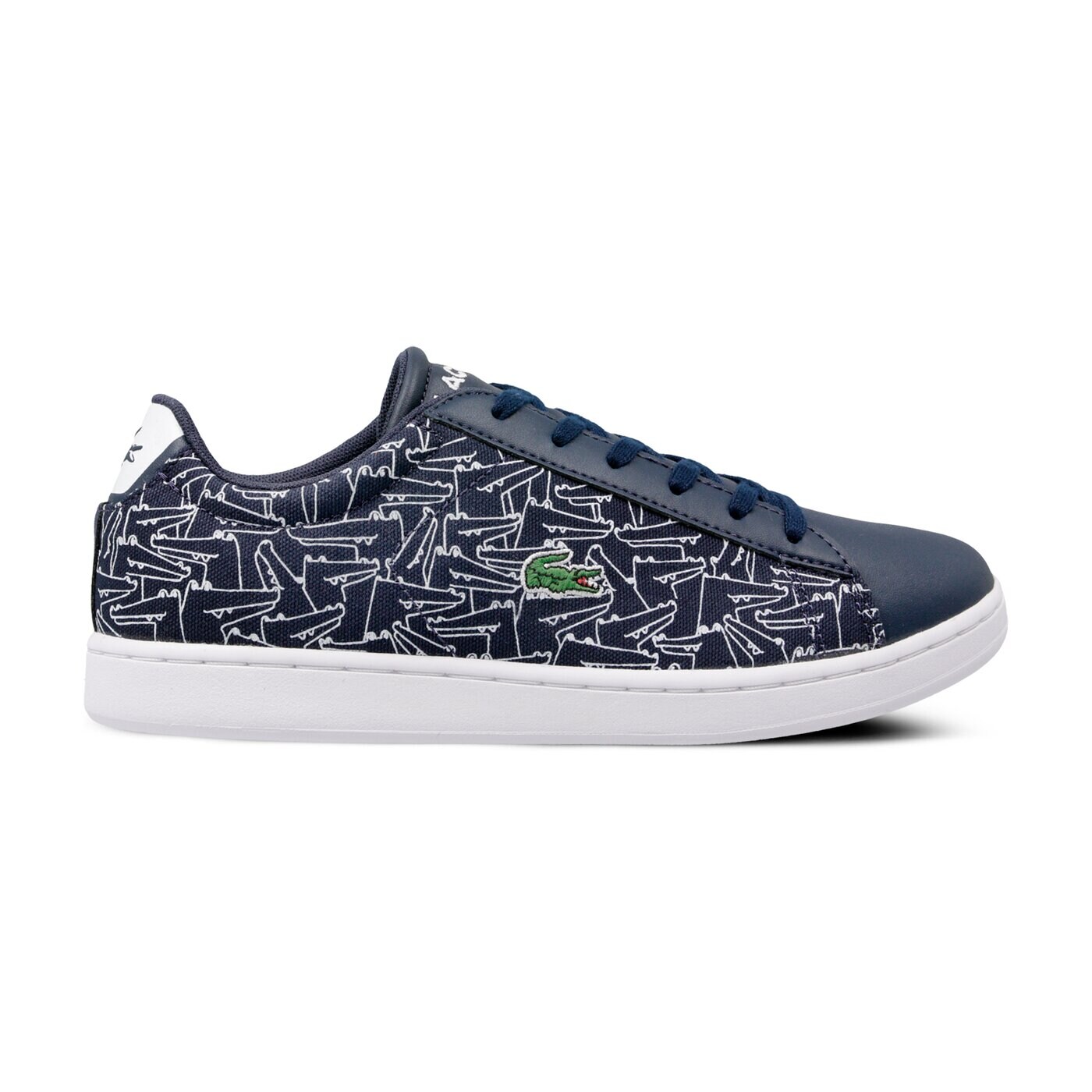 Dziecięce sneakersy (buty) LACOSTE CARNABY EVO 318 4 736spj0003092 kolor granatowy