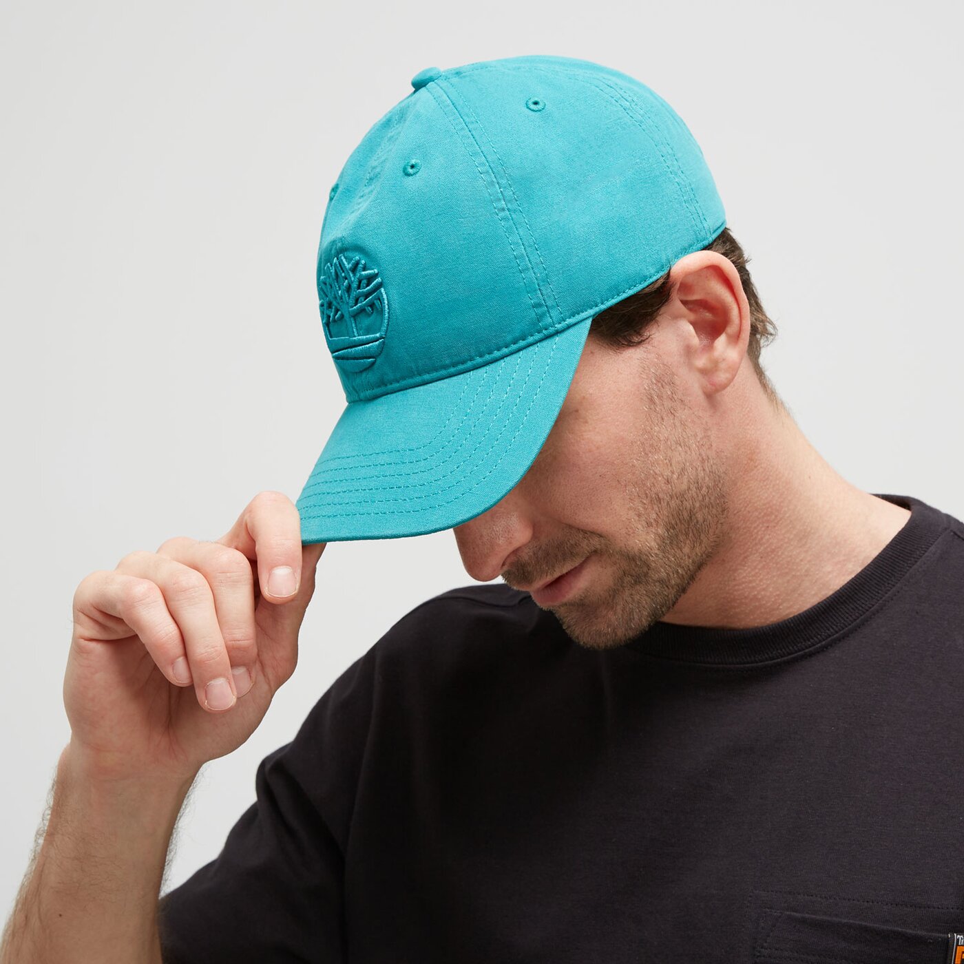 Timberland Men's Cotton Canvas Baseball Cap, Alloy, One Size
