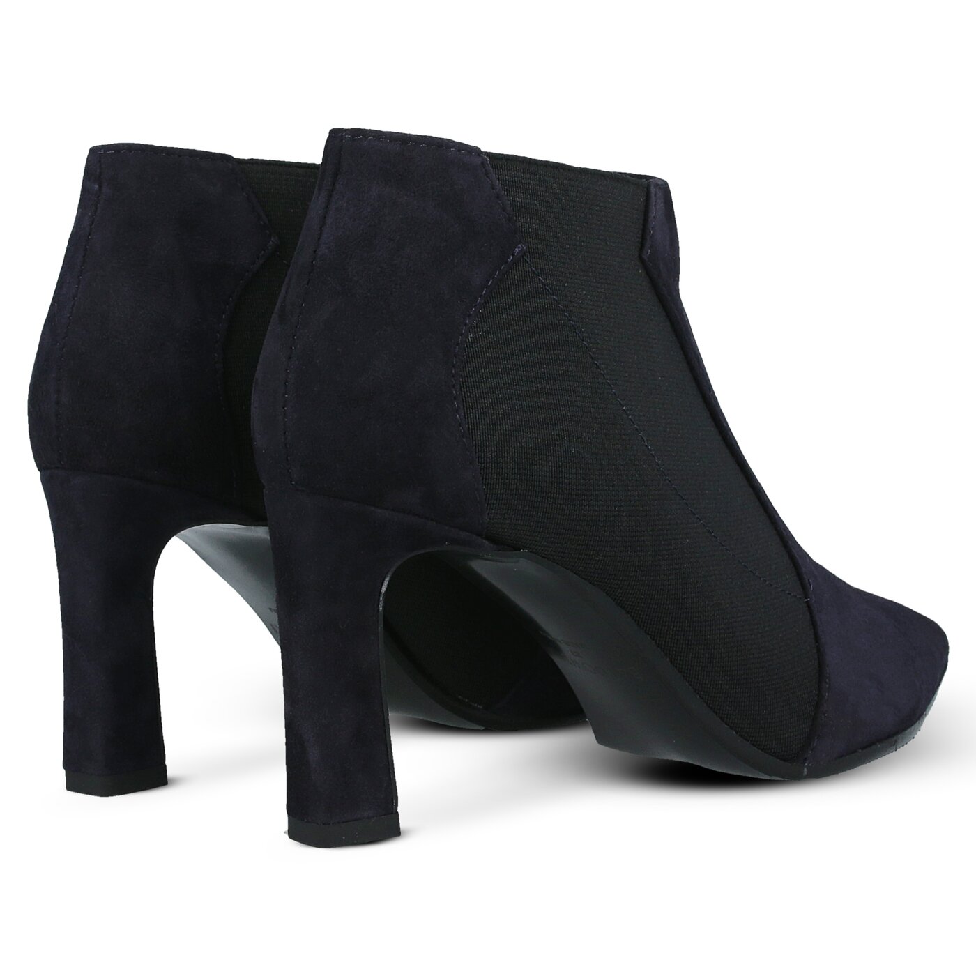 Damskie buty za kostkę BALDOWSKI BOTEK NA SZPILCE D021817633001 d021817633001 kolor granatowy