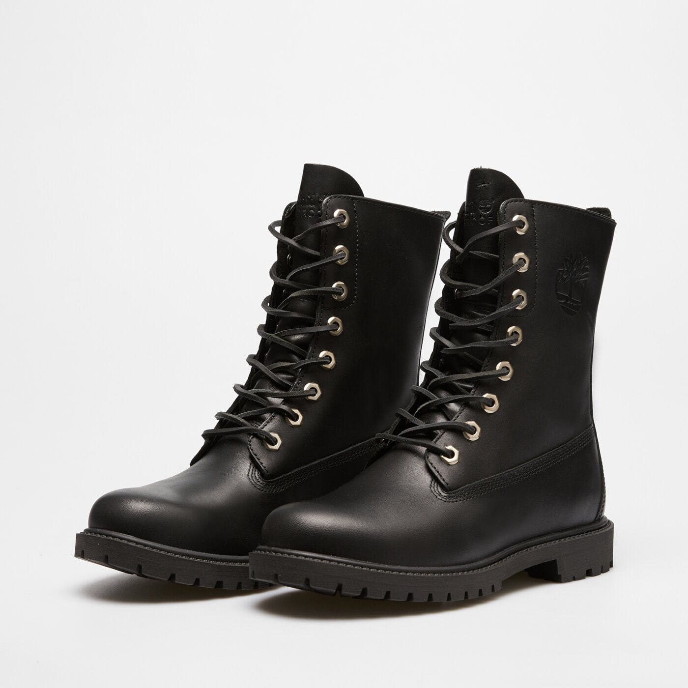 Damskie trapery TIMBERLAND PREMIUM 8 INCH LACE UP WP BOOT tb0a43mxw021 kolor czarny