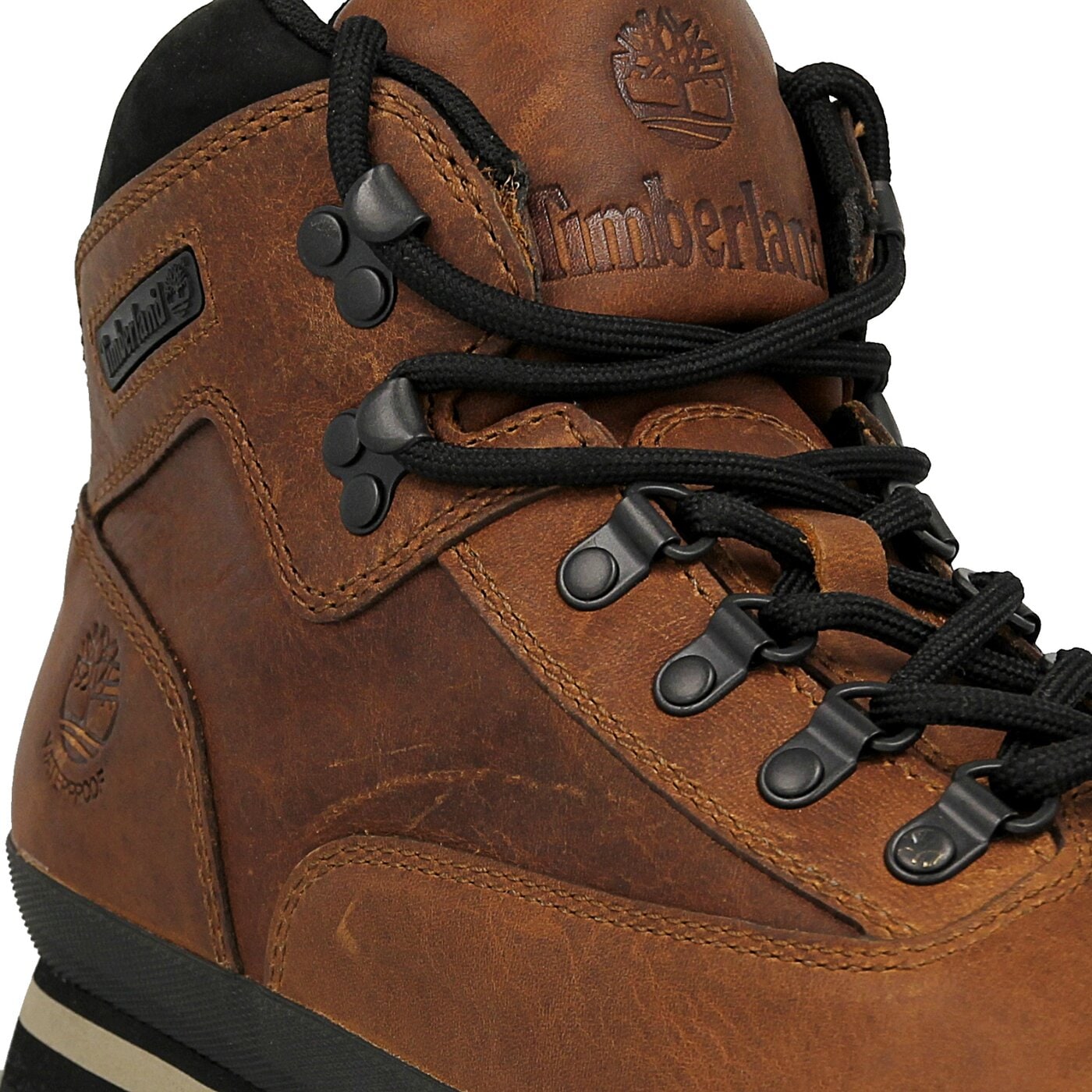 Męskie buty outdoor (trekkingowe) TIMBERLAND EURO HIKER LT WP a18ul kolor brązowy