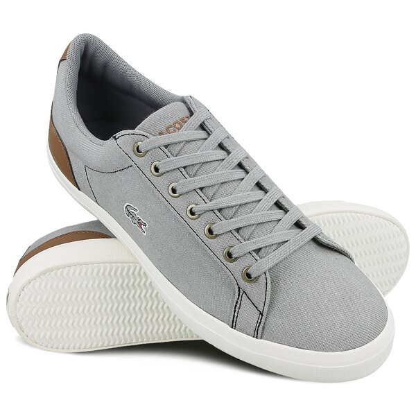 Męskie trampki LACOSTE LEROND 317 2 734cam00426m3 kolor szary