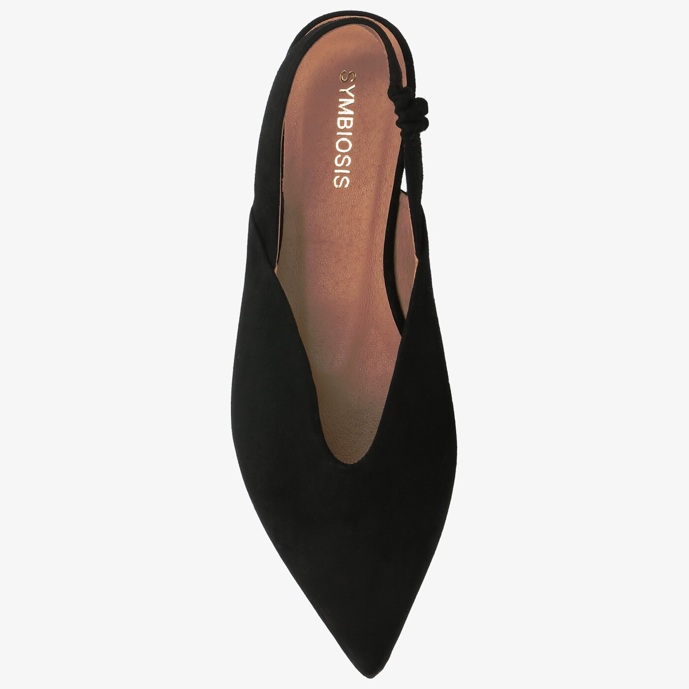 Damskie baleriny (buty) SYMBIOSIS JULIET BALLERINA  sywc120011 kolor czarny