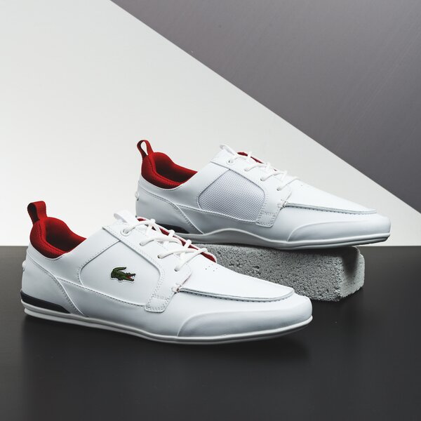 Męskie sneakersy (buty) LACOSTE MARINA 119 1 CMA 737cma0052407 kolor biały