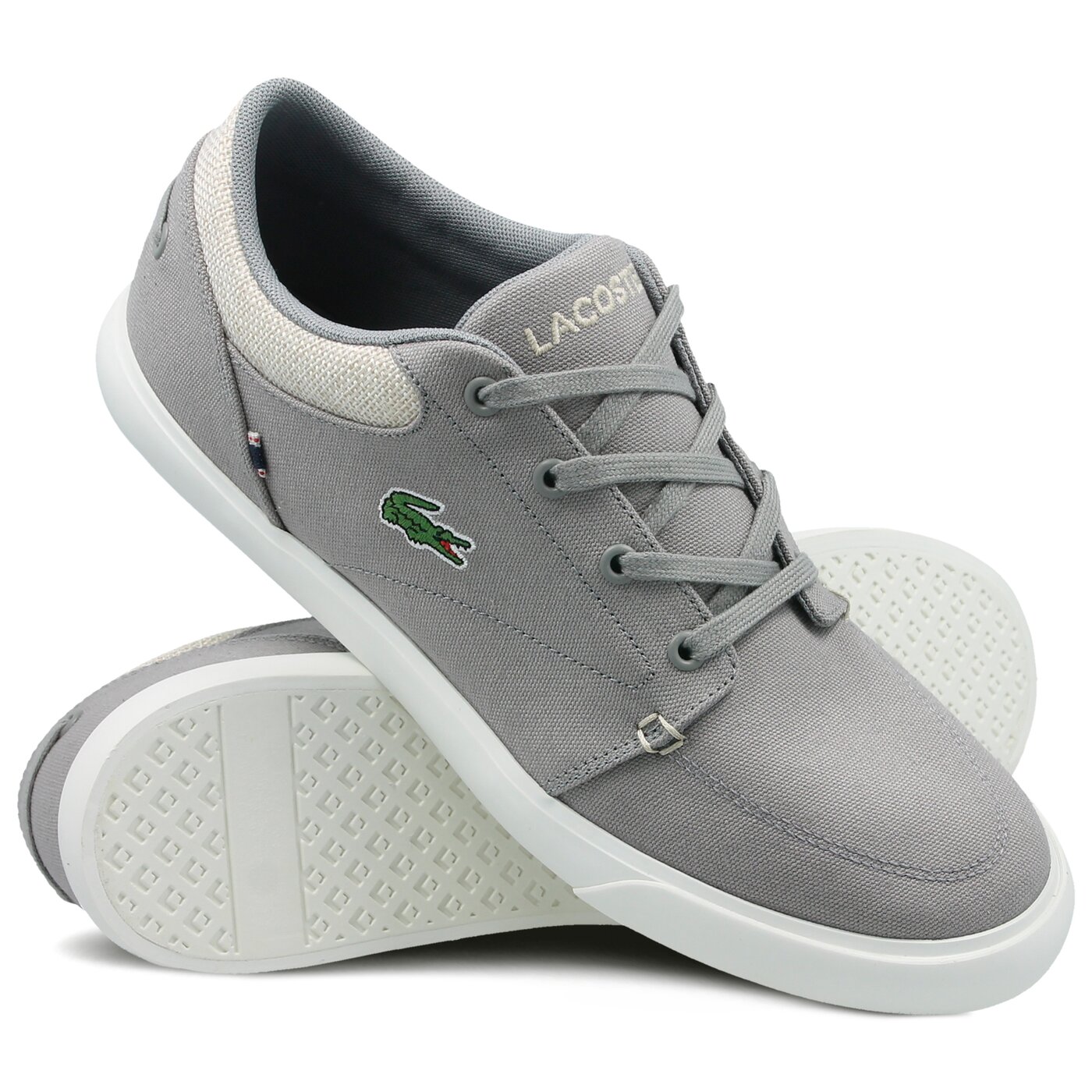 Męskie trampki LACOSTE BAYLISS 218 2 CAM 735cam00106h2 kolor szary